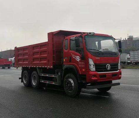 SINOTRUK एसी डंप ट्रक 20 क्यूबिक मीटर तीन एक्सल डीजल 3 सीट रियर ड्राइव मैनुअल ट्रांसमिशन 6 × 4