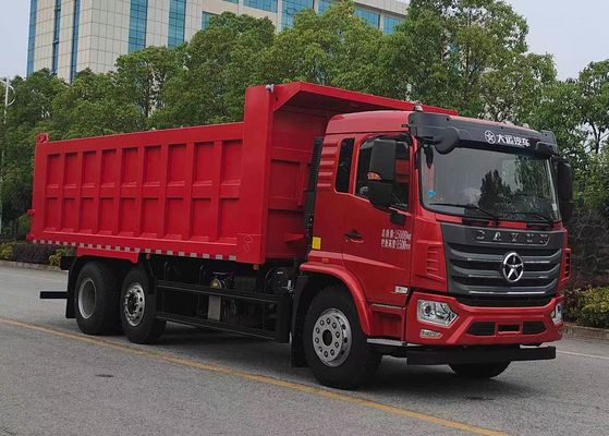 20 क्यूबिक मीटर थ्री एक्सल डंप ट्रक डीजल 3 सीट मैनुअल ट्रांसमिशन 6×4