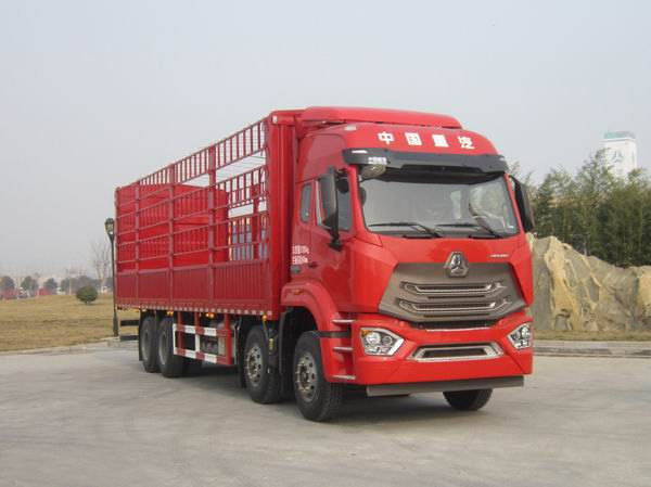 लाल 8x2 ट्रक डीजल भारी ट्रक वाहन 316/429 हॉर्स पावर 6