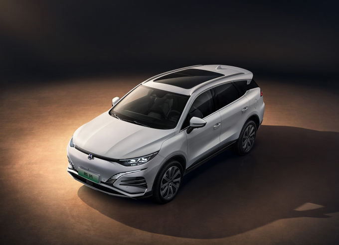 6 सीट BYD Tengshi एसयूवी सुपर हाइब्रिड प्लग इन हाइब्रिड पावर 4x4 1
