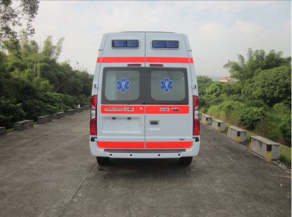 9 सीटें फोर्ड ट्रांजिट एम्बुलेंस 6 सीटें मेडिकल एम्बुलेंस फ्रंट रियर ड्राइव 4×2 1