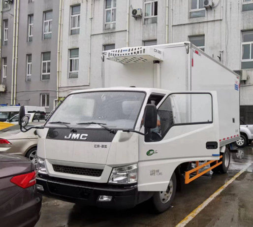 Jiangling कार्गो वैन रेफ्रिजरेशन डीजल रियर ड्राइव 4×2 मैनुअल ट्रांसमिशन 0